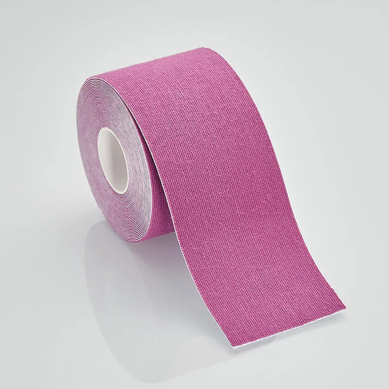 Purple(1Pc) Color Waterproof Kinesiology Tape Roll for Sports Support