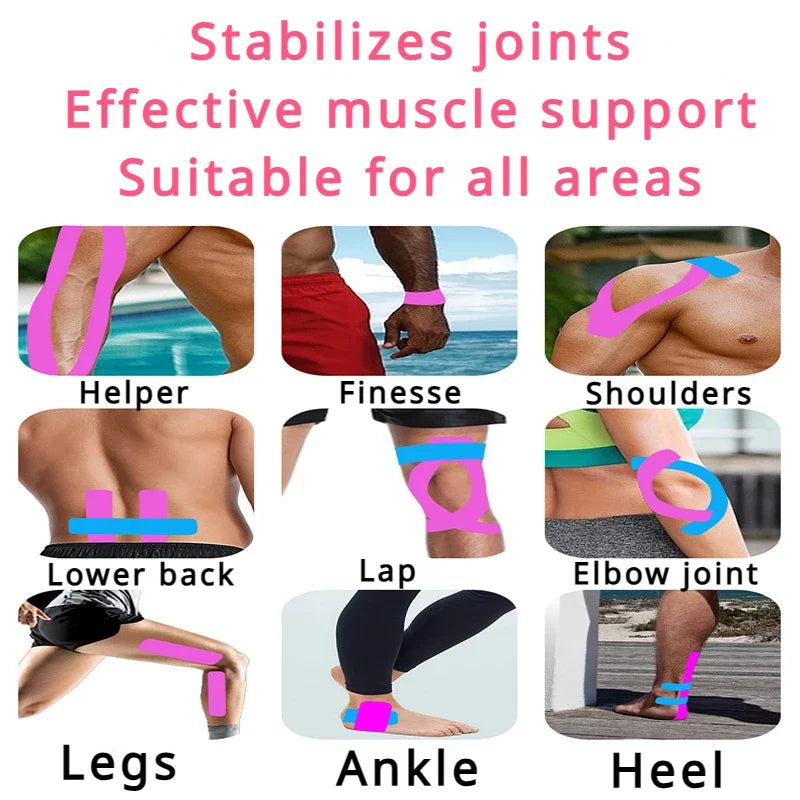 Waterproof Kinesiology Tape Roll for Sports Support